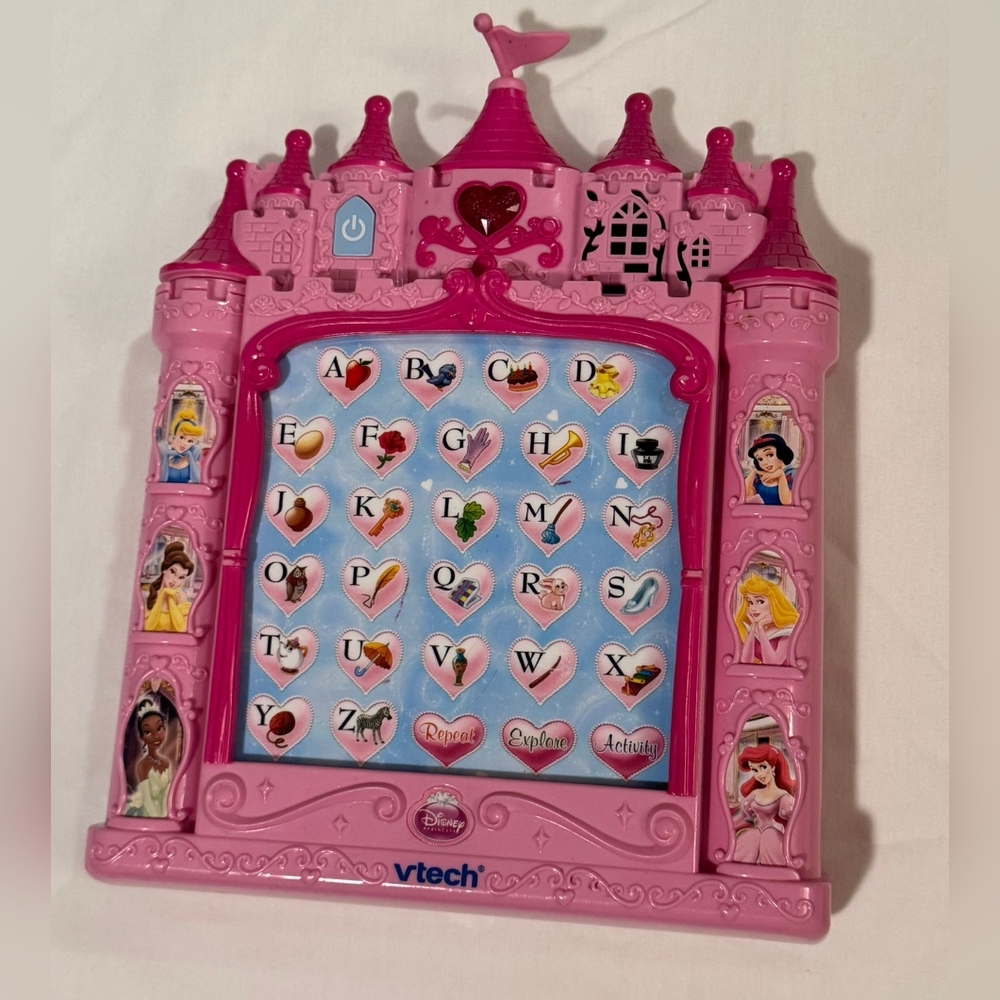 Pink Learning Castle Toy